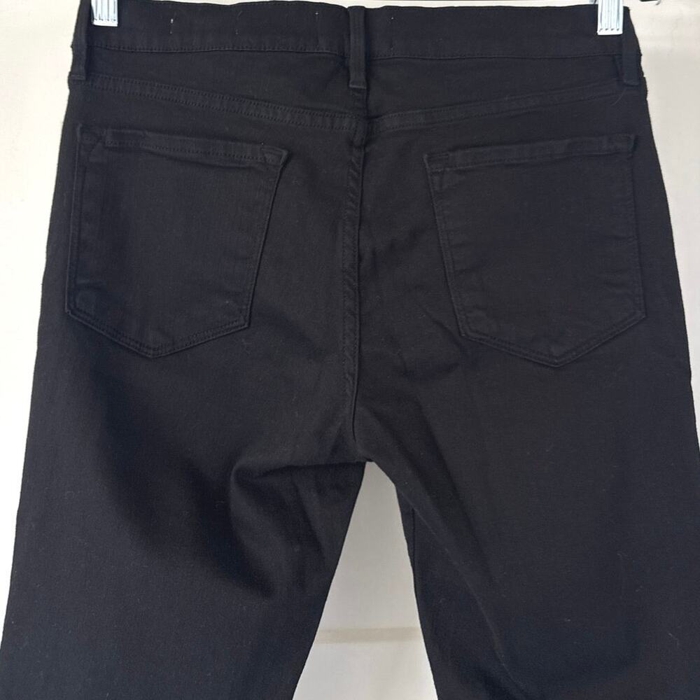 FRAME Le Skinny de Jeanne Womens Size 29 in Film Noir Black - Picture 6 of 9